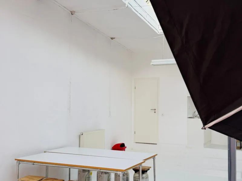 Werk[39]: Werkstatt- und Arbeitsbereich unter dem Oberlicht