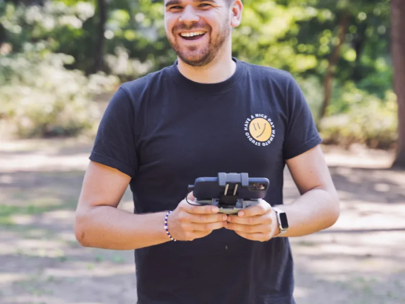 Aufbau am Drehort während einer Filmproduktion