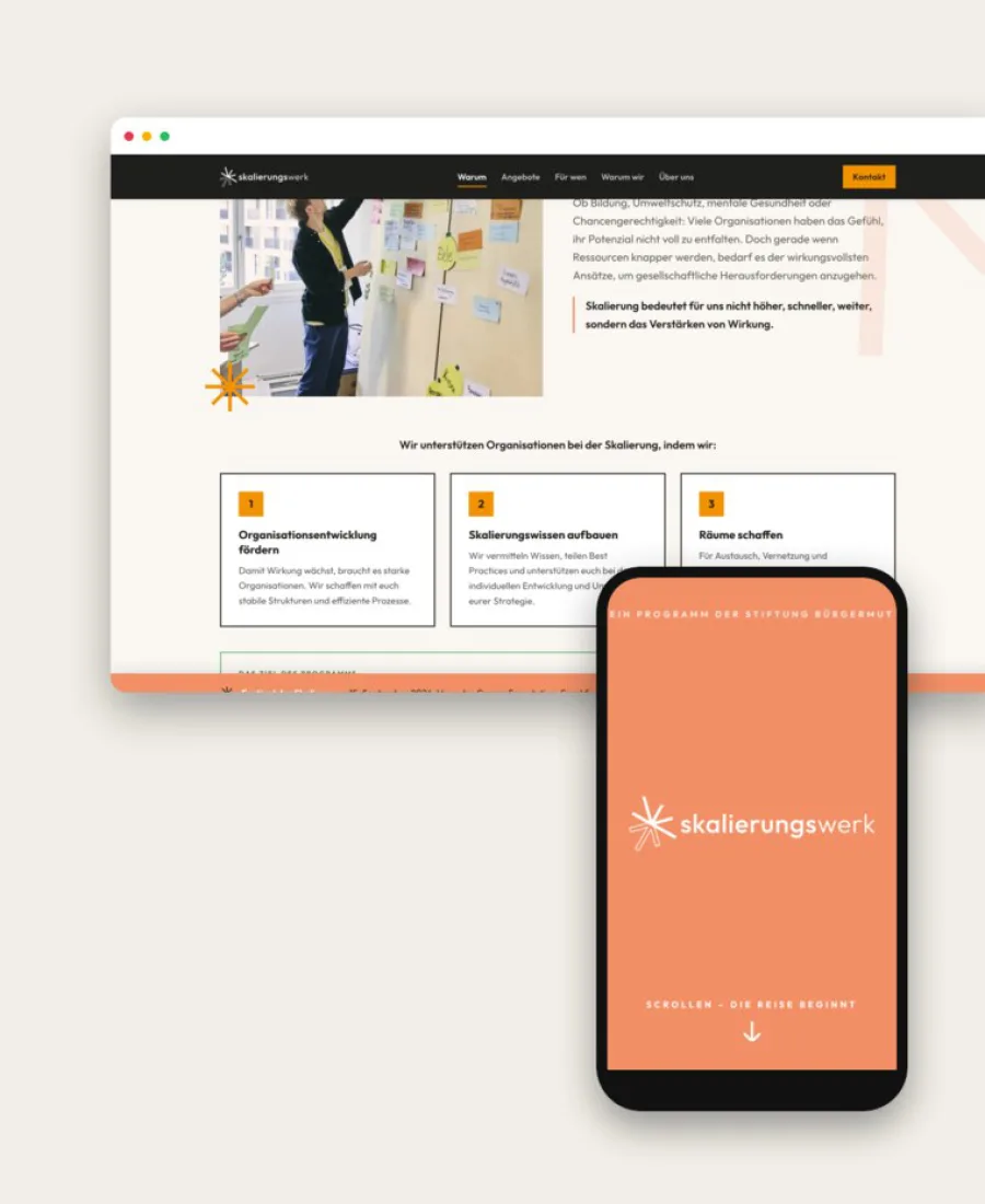 Webdesign und Programmierung bei der Agentur ZQUAD