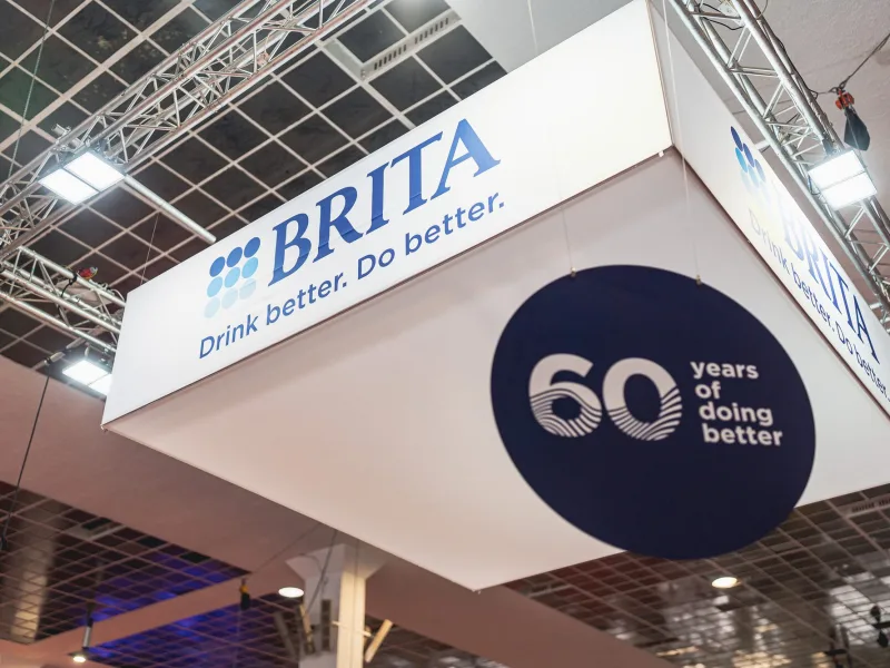 Der BRITA-Messeauftritt auf der World of Coffee in Brüssel