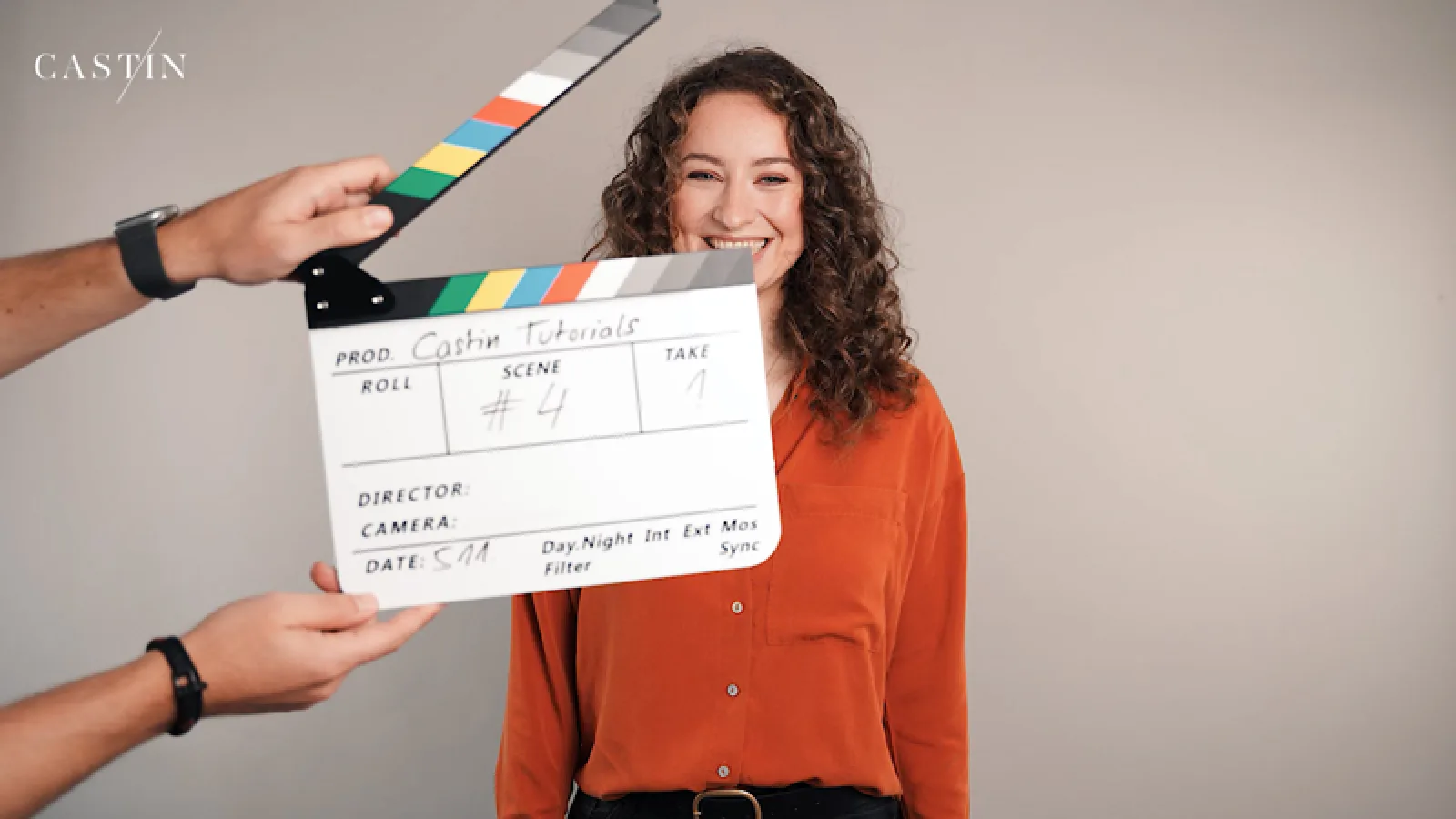 Standbild aus dem Imagefilm für die Modelagentur castin