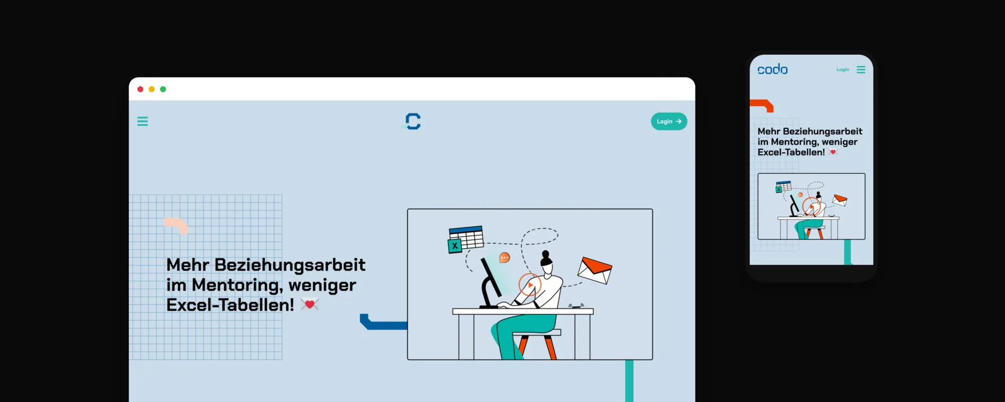 Stiftung Bürgermut: Landingpage & Animationen