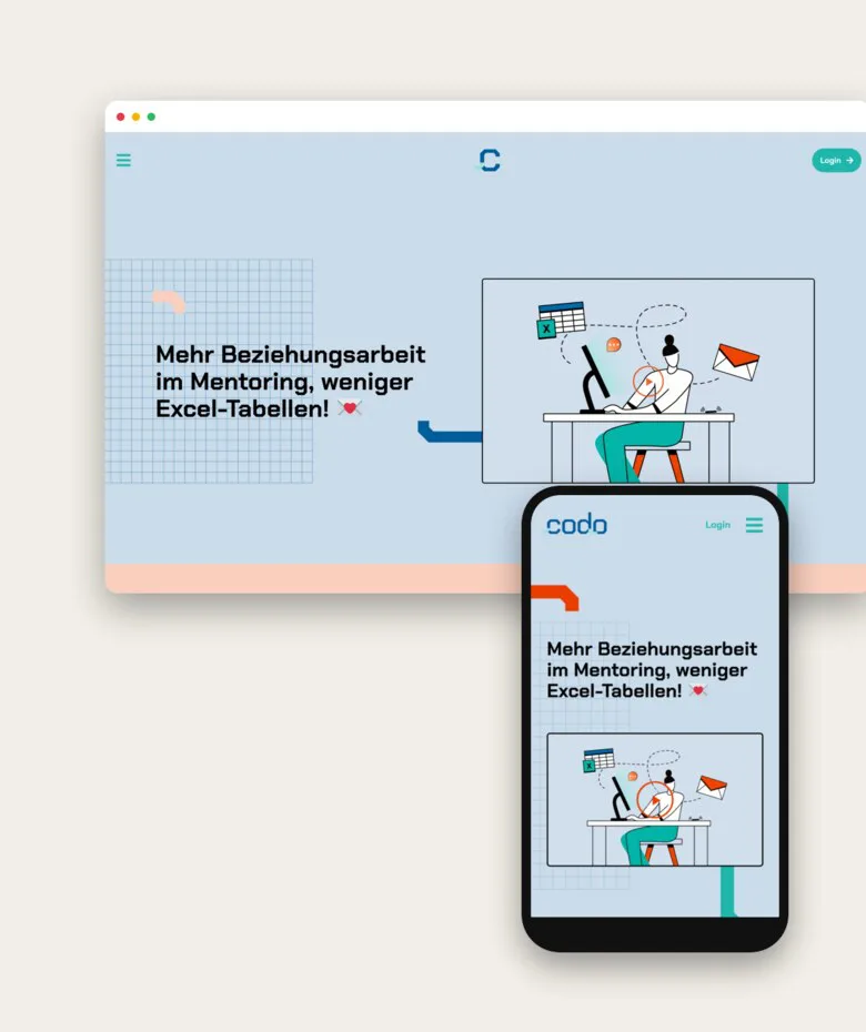 Stiftung Bürgermut: Landingpage & Animationen
