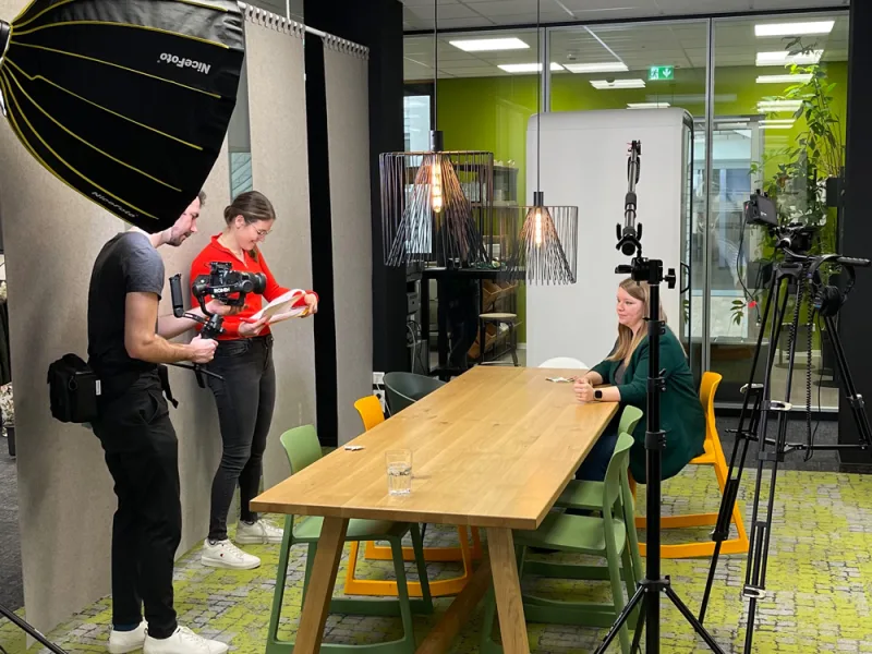 Mitarbeiter als Protagonist im Recruiting-Video