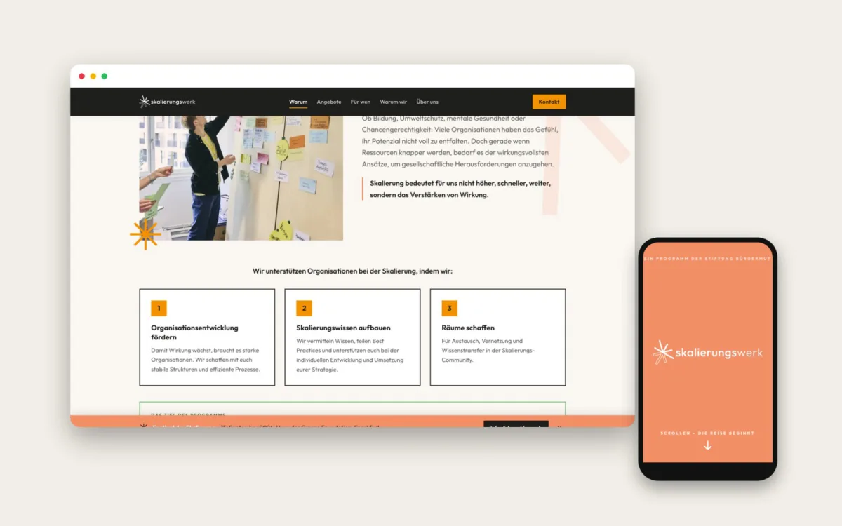 Startseite von Stiftung Bürgermut